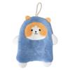 Towel Dog Pattern Coral Fleece Strong Water Absorption Fast Drying Hanging Hand Towel