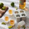 Reusable Whisky Ice Cube Tray Food Grade Ice Cup Tray Maker Kitchen Bar Accessories Cake Dessert Mousse Moulds Baking Supplies