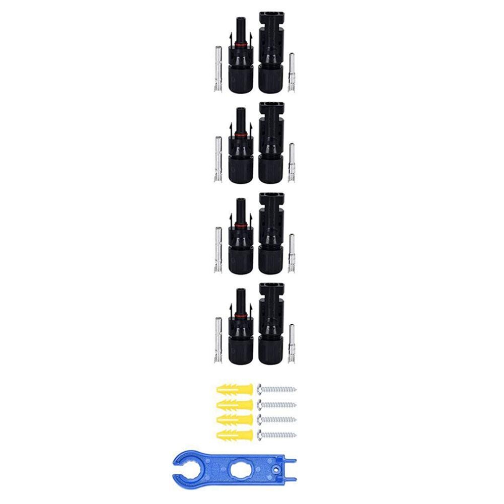 Solar connector with wrench 1000Vphotovoltaic connector solar panel branch cable