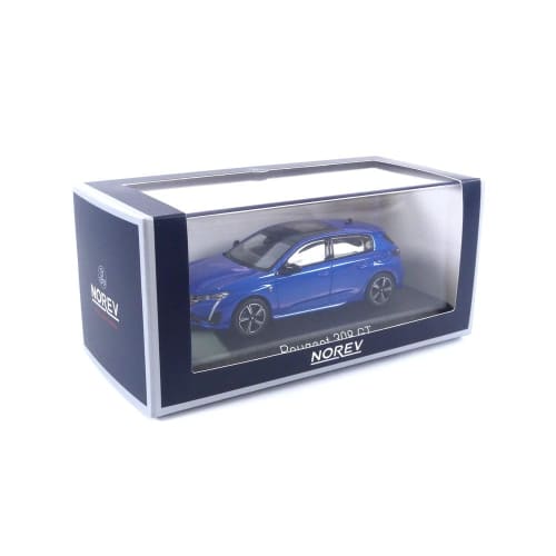 NOREV B Peugeot 308 GT 21 Vertigo Blue 1/43 Scale Model 473933