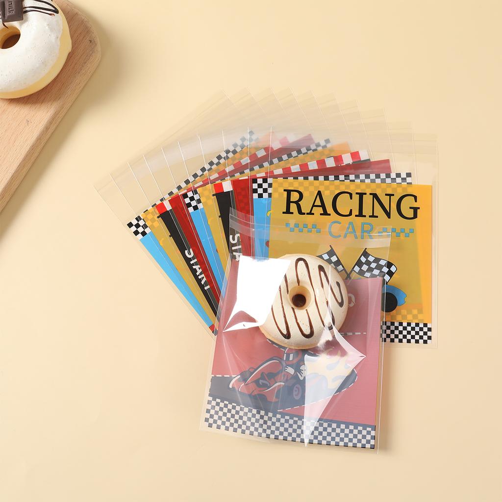Racing Car Gift Bags Race Car Candy Bags Gifts Goodies Treats Birthday Party Decor Kids Boys Favor Party Supplies Cookie Bags