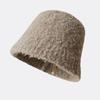 LOOKING4U The Cap Label Point Bucket Hat Oatmeal