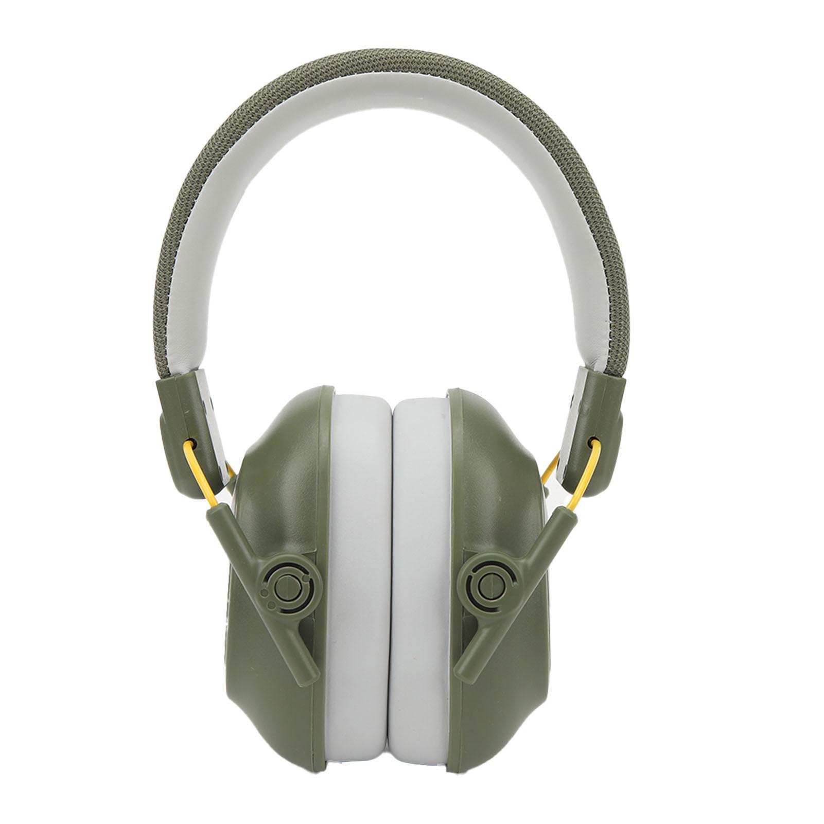 

Kids Ear Muff Noise Cancelling Earmuff Industrial Sound Reduction Headphone for Hearing Protection Green