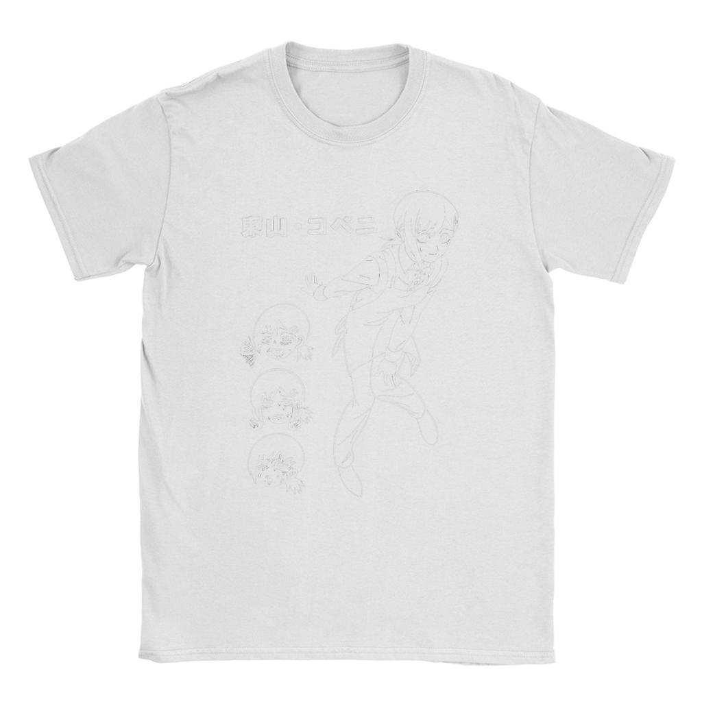 Harajuku T Shirt Anime Chainsaw Man Cotton T Shirts Kobeni Manga Denji Power Reze Tshirt for Men Beach Short Sleeve Tees