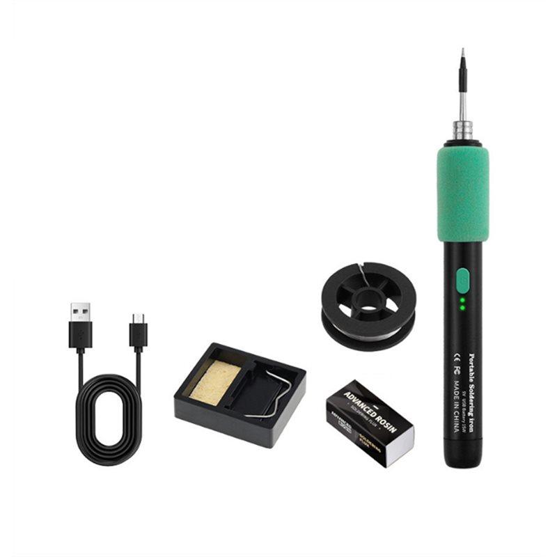 

AB34-C211 Electric Soldering Iron DC 5V USB 15W Portable Wireless Mini Soldering Tool With Three-Level Temperature Control