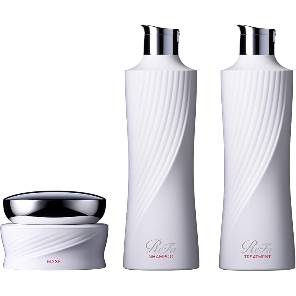 ReFa BEAUTECH Shampoo, Treatment & Mask Set 250ml, 130g - Hair Care Essentials