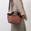 [Cuko] Tape Handle Faux Leather Mini 2-Way Bag