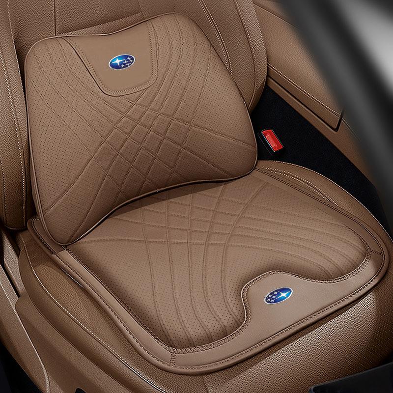 Subaru BRZ, WRX, Forester Headrest and Neck Support Pillow with Memory Foam Lumbar Cushion