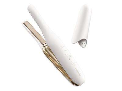 KHS-8650/W Cordless Hair Straightener, 10 Mm Plate, USB Type-C Charging, White