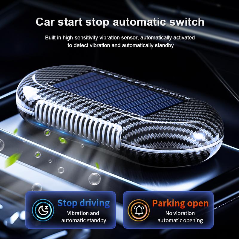 Xiaomi 1pc Solar Air Purifier, Built-in Sensor, Used In the Car, Purifies Air, Clean Air, Fresh Air, Purification Generator, Intelligen