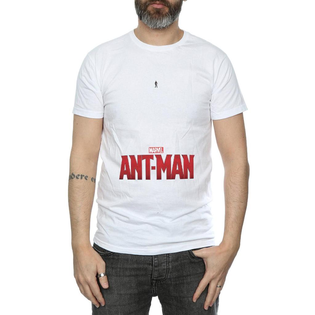 Marvel Mens Ant-Man Ant Sized Logo T-Shirt