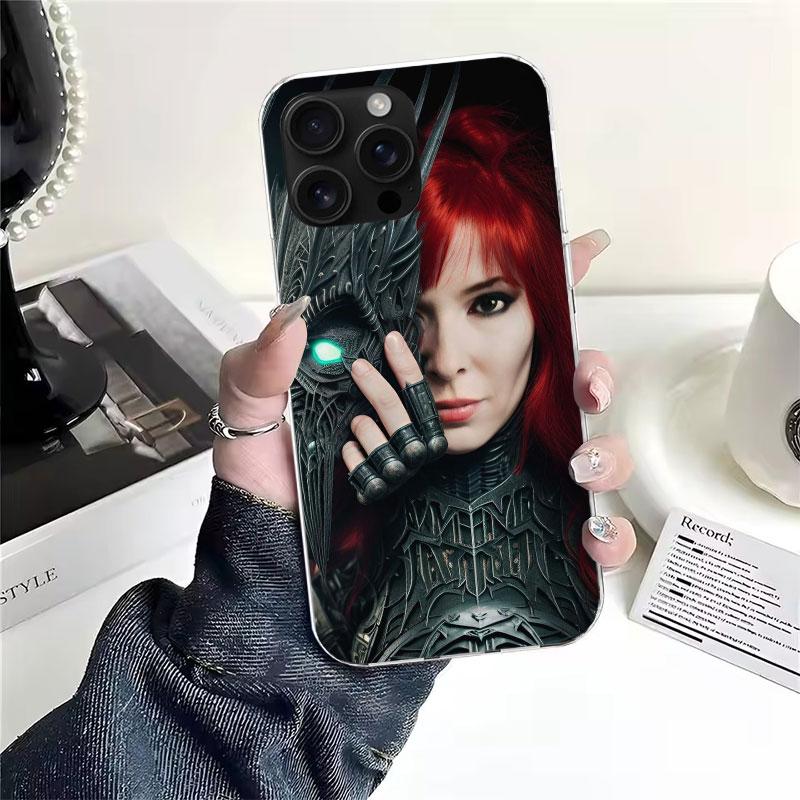 

Mylene Farmer Soft Phone Case For IPhone 11 17 Air 16E 16 Pro Max 15 + 14 Plus 13 Mini 12 Apple 7 SE 8 Fundas Coque 11 17 Air 16 iPhone 17 Pro