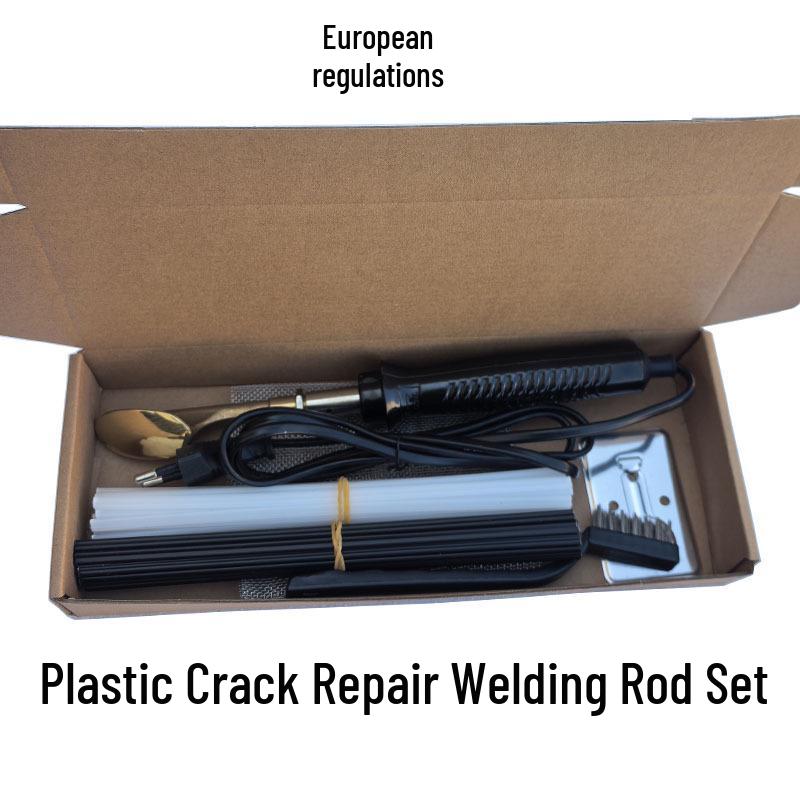 Fer à souder électrique pour la réparation des pare-chocs de voiture: Kit d'outils de soudage et d'entretien automobile pour fissures plastiques