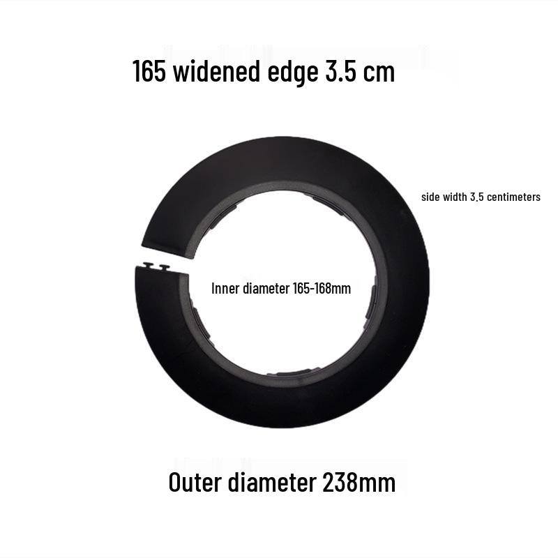 Decorative Pipe Cover Ring for Air Conditioning and Heating Valves