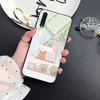Cute Bear Duck Phone Case For Samsung Galaxy A72 A22 A21s A03 Core A52 A70 A71 A73 A53 A13 5g A03 A42 Tempered Glass Cover