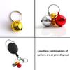 24Pcs Vintage Xmas Tree Hanging Bells 14mm Cat Collar Bell Pet Pendant Christmas Bell  Wind Chimes