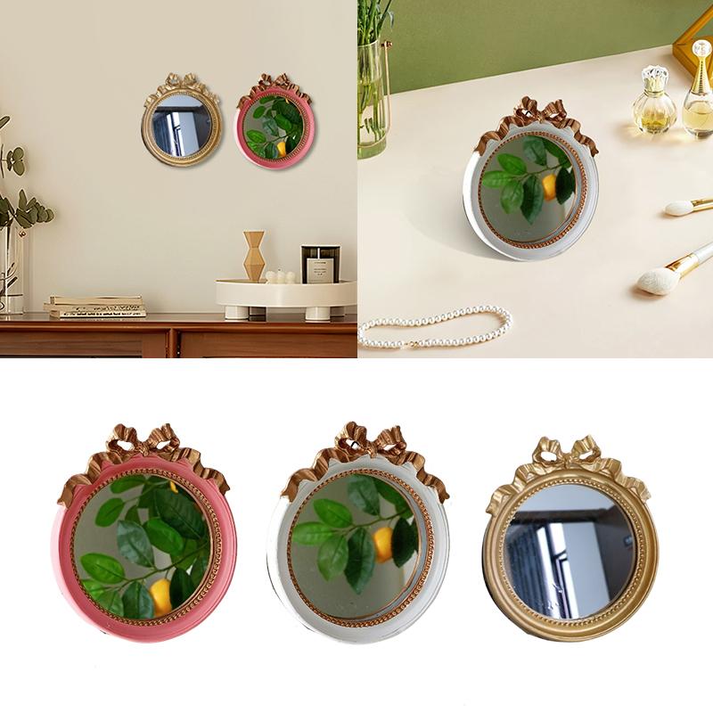 

1PC Miniature Ornamental Trinket Tray Antique-style Vintage Resin Jewelry Dish Jewelry Dish 10.5x12cm 10x11