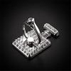 Fashion Luxury Diamond Shiny Gemstones Metal Mobile Phone Ring Bracket Phone Holder Rotatable Ring Bracket for iPhone Samsung