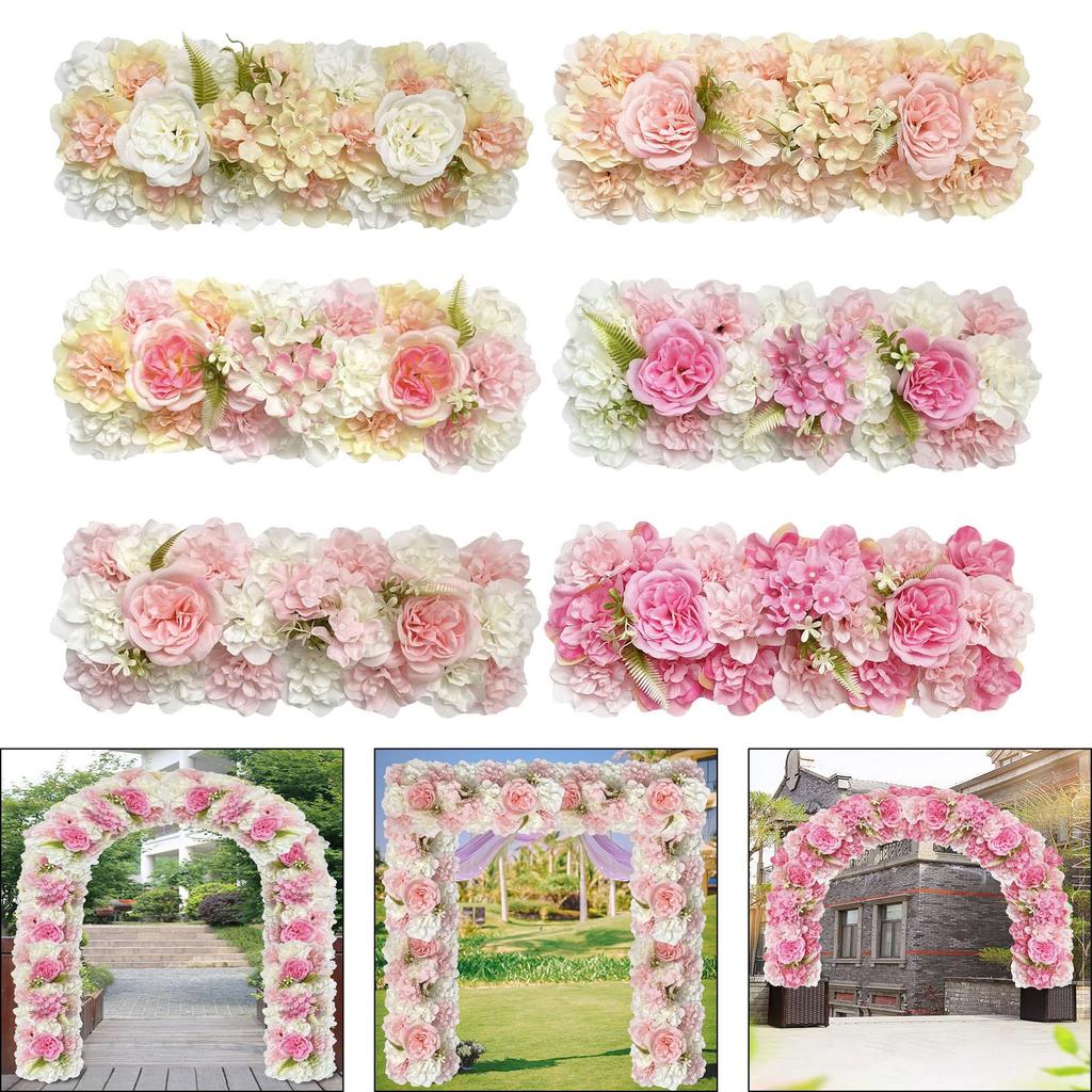 Artificial Flower Panel Flower Arrangements for Wedding Home Dining Table