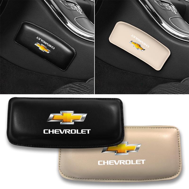 AABJU1 For Chevrolet Spark Silverado Trailblazer Cruze Captiva Car Knee Pad Interior Pillow Pad Comfortable Cushion Memory Car Stickers