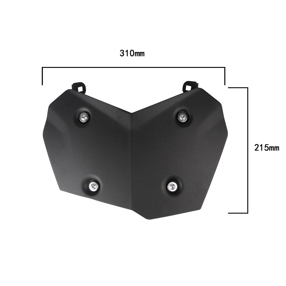 Headlight Aluminium Windscreen Windshield For BMW F850GS Adventure F 850 GS 2019-2023 F850 GSA Aluminum Wind Deflector Protector