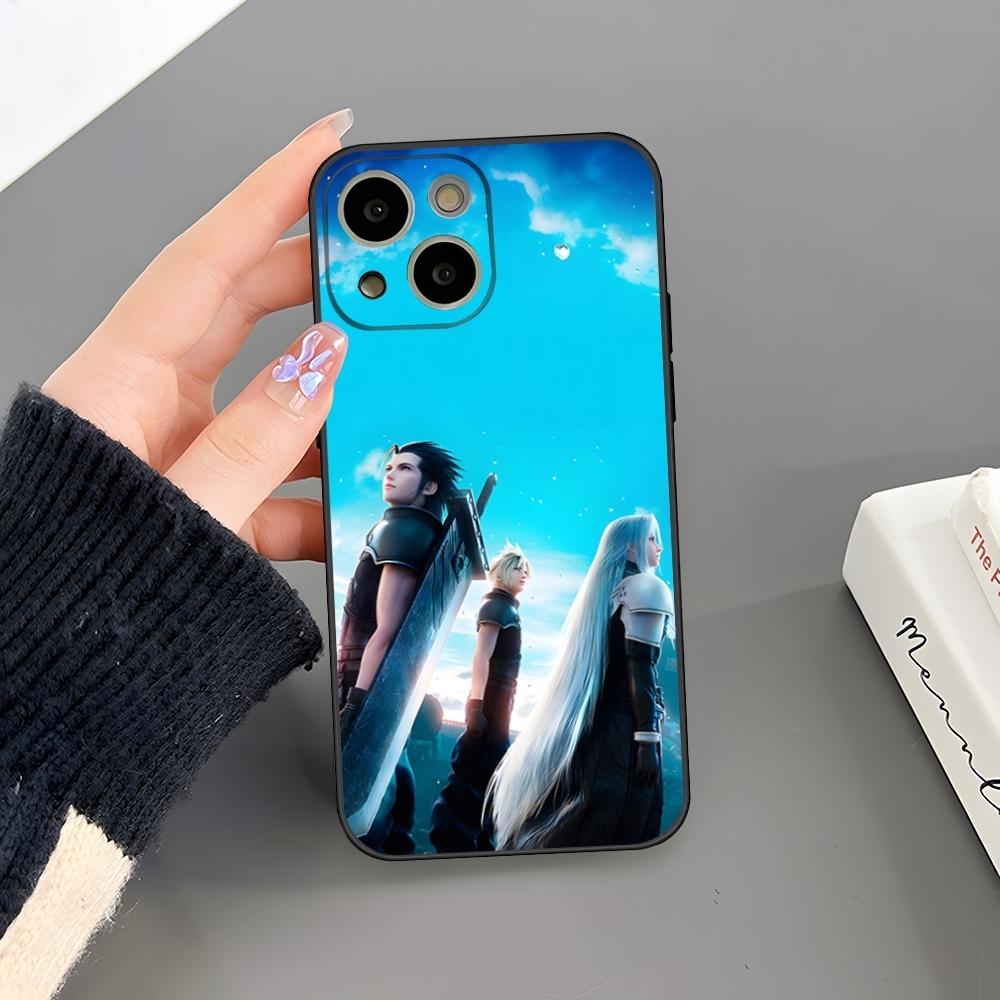 Final Fantasy Phone Case For Iphone 16 Plus 15 14 Pro Max 13 Mini 11 12 Xr X Xs 6 7 8 SE Plus Back Cover