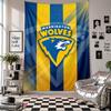 Tapestry ścienne Warrington Wolves Wystrój domu Tkanina do zawieszenia na ścianie do sypialni salonu Tło