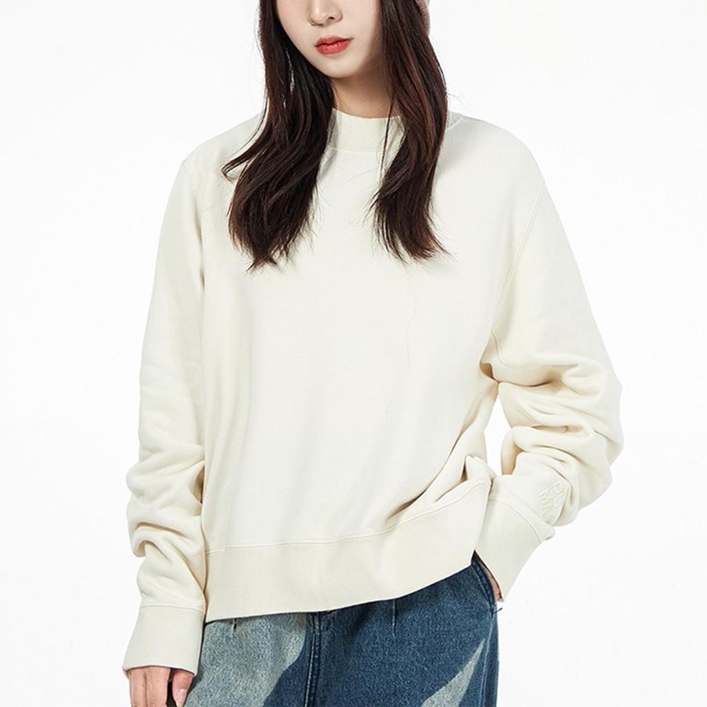 Puma Training Breathable Knitted Crewneck Sweatshirt Women sweatshirt White 531929-73
