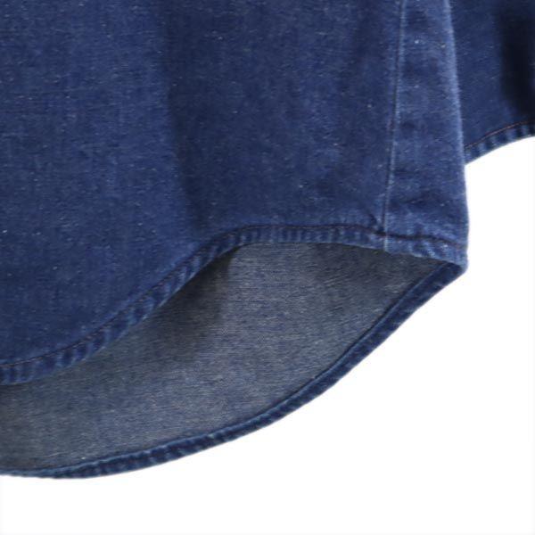 carhartt 80s Vintage Long Sleeve Denim Western Shirt 14 1/2 Men's Used