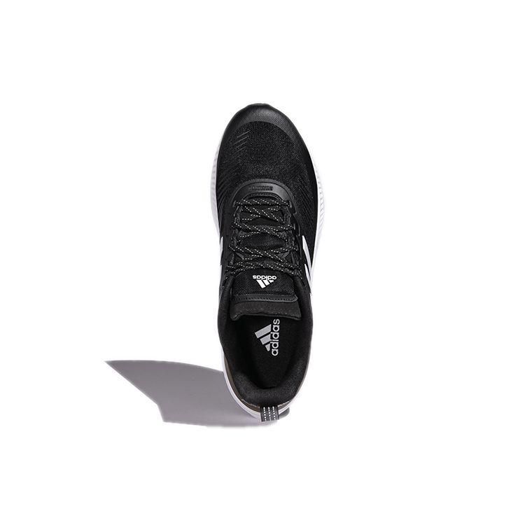 Adidas Alphamagma Comfortable Fashion Fabric Shock Absorption Non-Slip Low-Top Casual Running Shoes Unisex Sneakers Black White GV7916
