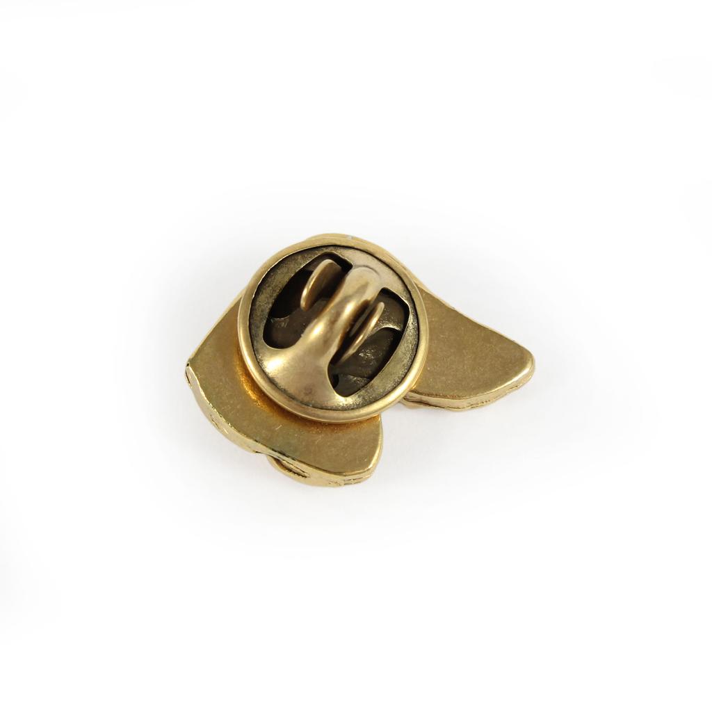 Dachshund I - Dog brooch in decorative box, elegant gold-plated pin, Art-Dog brand jacket pin