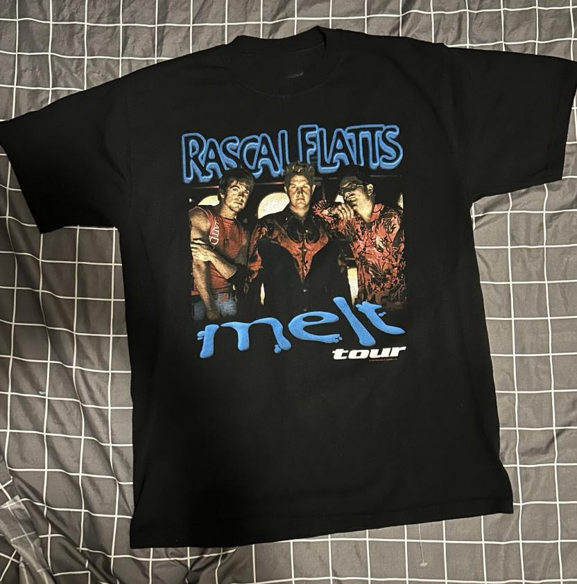 Vintage Rascal Flatts Unisex T-Shirt All Size GS508 Unisex T-Shirt XL