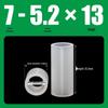Nylon Insulating Spacer M4M5 Round Riser for LED Lamps and PCB Support