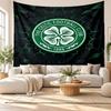 Celtic FC Wandteppich, Wandbehang aus weichem Stoff, Dekorative Kulisse für Schlafzimmer Heimwandkunst