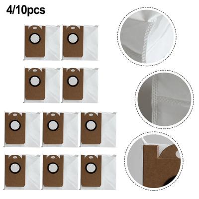 For Deerma DEM-A10W Robot Vacuum Bags Robot Vacuum Accessory Home Use Height 123mm 4.8in Traps Small Particles