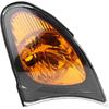 ARAMOX Corner Light Cover, A Pair of Corner Light Lens Turn Light Cover Yellow Lens Fitment for E46 3-Series 4DR 2002-200