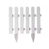 White PVC Fence: Indoor/Outdoor Garden Barrier and Decorative Guardrail