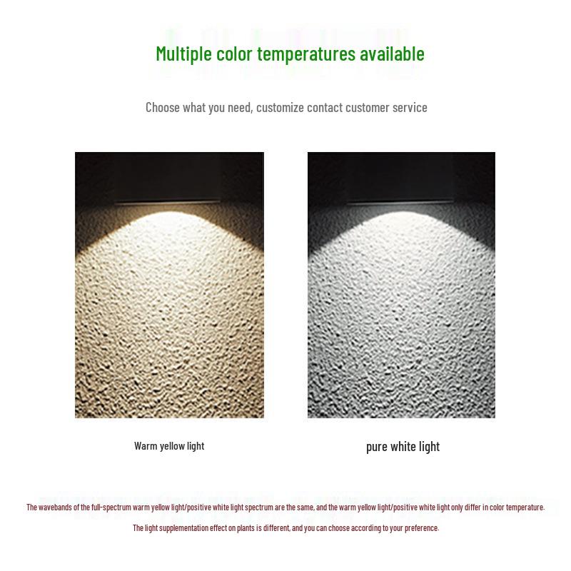 Floor-Standing Indoor LED Grow Light for Succulent and Green Plants - Full Spectrum COB