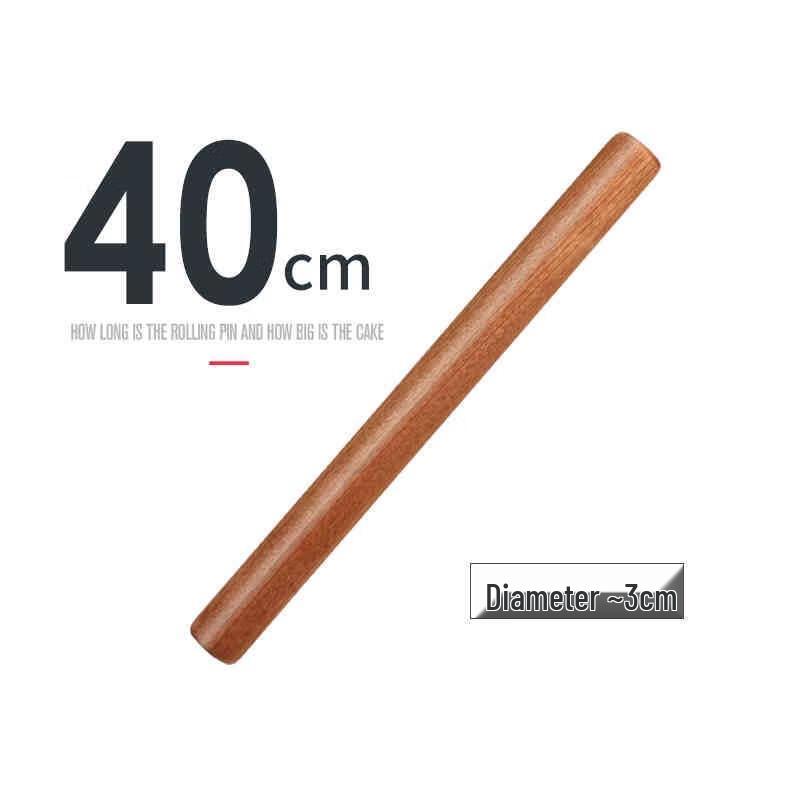 Van Gogh Wenge Wood Rolling Pin with Scale