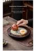 Elegant National Style Tea Tray with Color-Changing Design, Mindful Face Plate, Fast Drainage, and Large Capacity Water Storage