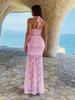 Elegant Spaghetti Strap Long Skirt Dress - Women's Slim Fit, Spring/Summer 2026 Collection