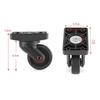 Black Luggage Universal Wheel Caster Replacement Trolley Suitcase Universal Wheel Repair Wear-resistant Suitcase Pulley