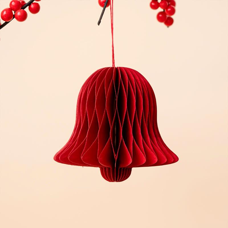 1PC Unfolding Hung Modern Aesthetics Spring Festival Origami Lantern Balcony Eastern Tradition Decorative Magnetic Living Room