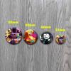 Anime Role Jax Gangle Ragatha Round Brooch Cartoon Figure Lapel Badges Custom Soft Button Pin Bag Jewelry Accessories XMAS Gifts