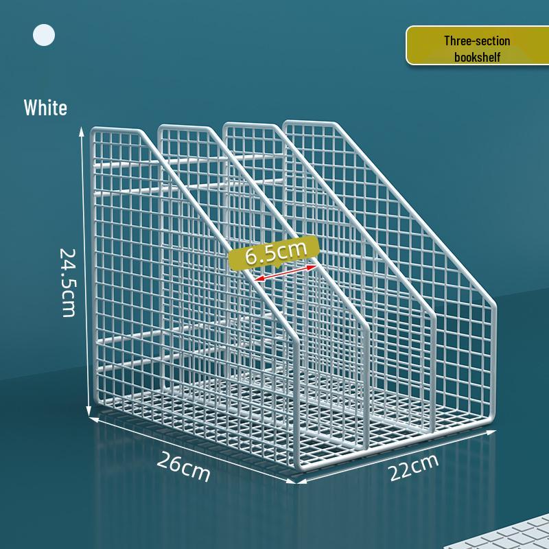 Multi-layer Desktop File & Bookshelf Organizer