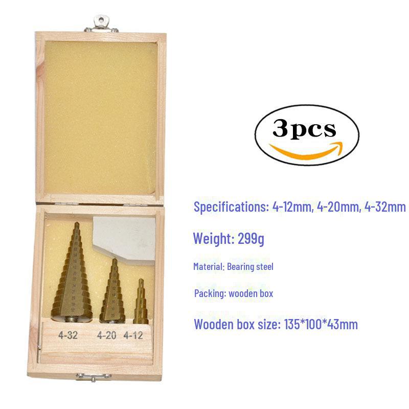 Hex Shank Step Drill Bit for Electric Drills - Multifunctional Hole Expander