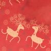 Weihnachtsgeschenkpapier, Kollektion „Christmas Elements“, einseitiges Geschenkpapier, kariert, Scheune, Elch und andere Muster, 70 x 50 cm