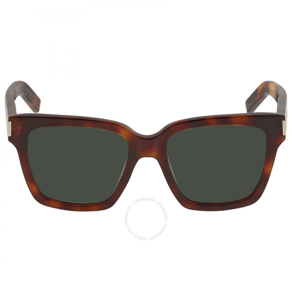 

Saint Laurent Green Square Unisex Sunglasses SL 507 003 54