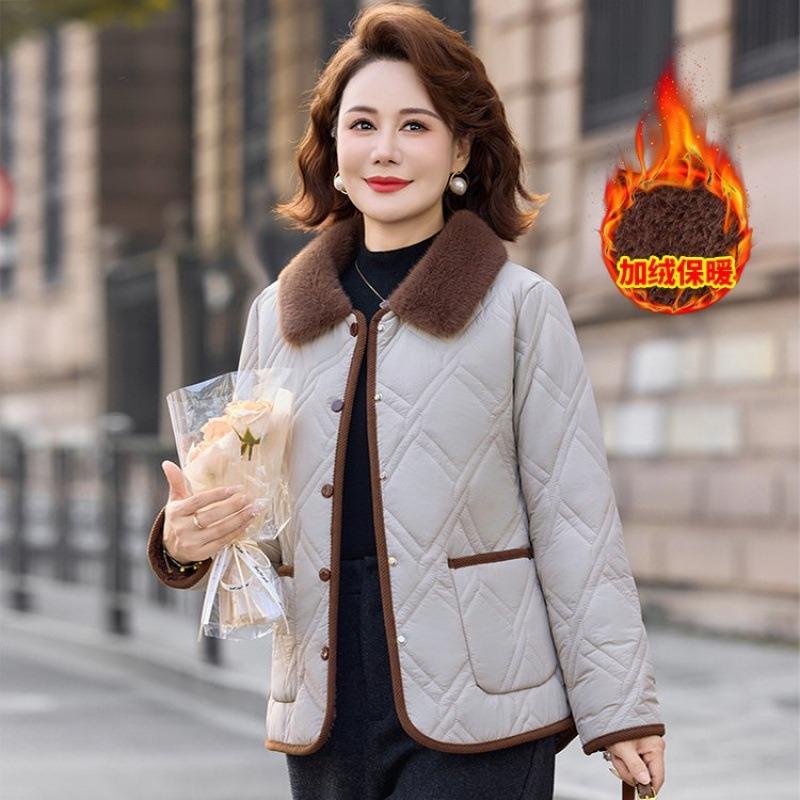 Women's short cotton-padded jacket Winter cotton-padded jacket Temperament cotton-padded jacket