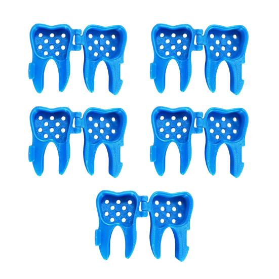 

5 шт. Коробка для зубних щіток Дорожній чохол для зубних щіток Захисна коробка у формі зуба з кришкою для дому, відпустки, запобігання цвілі, зберігання